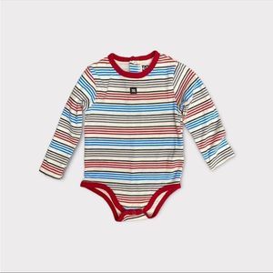 Dc | 3/$15 Striped Baby Long Sleeve Diaper Shirt